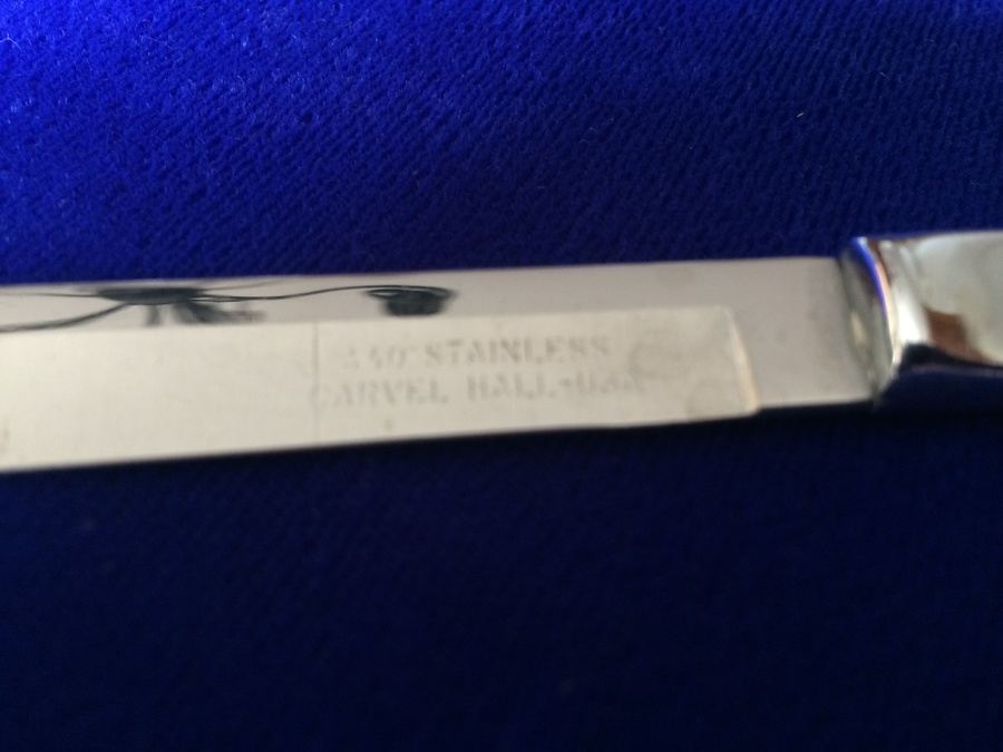 Carvel Hall Stainless Steel Steak Knife Set in Box [Photo 5]