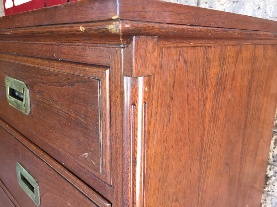 Chinoiserie Hollywood Regency Stacking Chest Of Drawers [Photo 7]