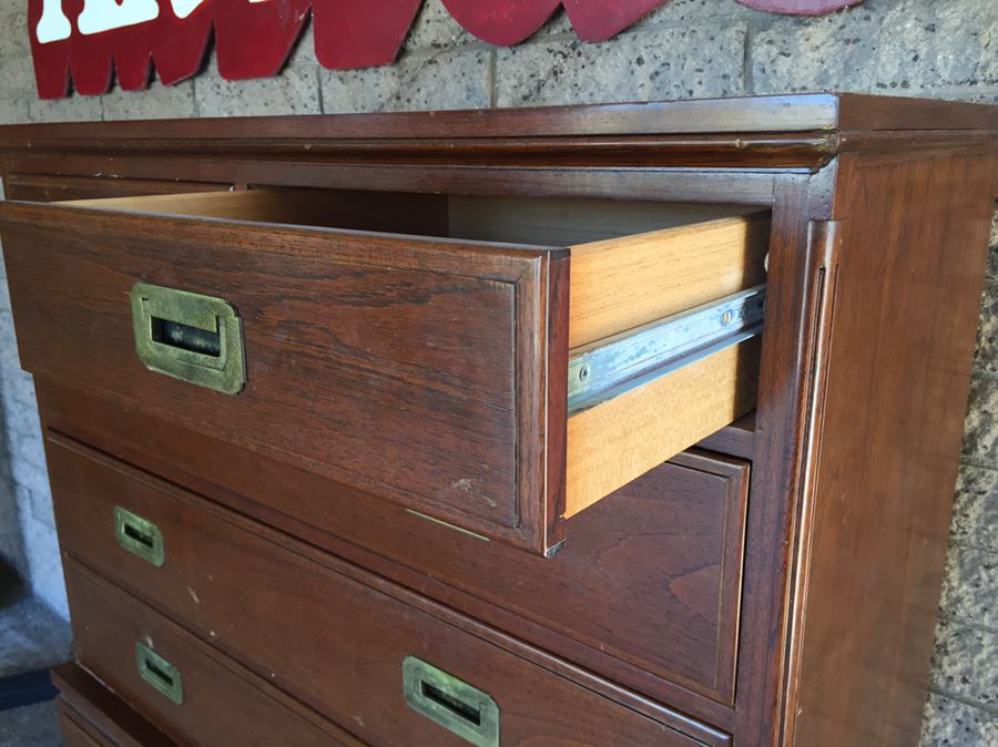 Chinoiserie Hollywood Regency Stacking Chest Of Drawers [Photo 8]