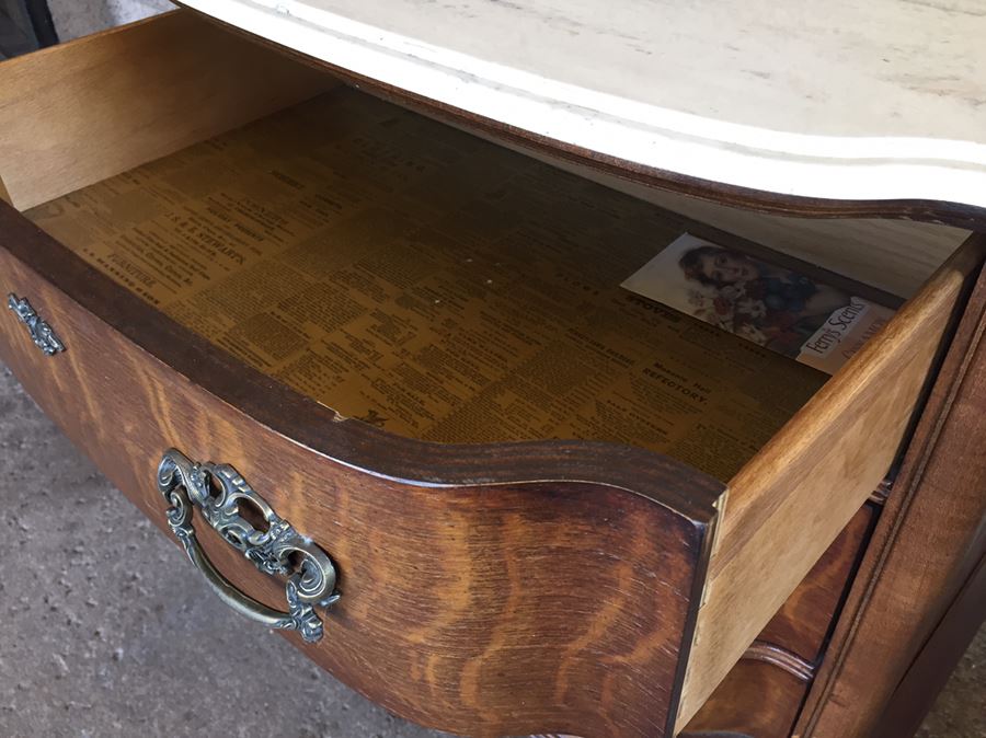 Pulaski Furniture Chest Of Drawers With Marble Top [Photo 4]
