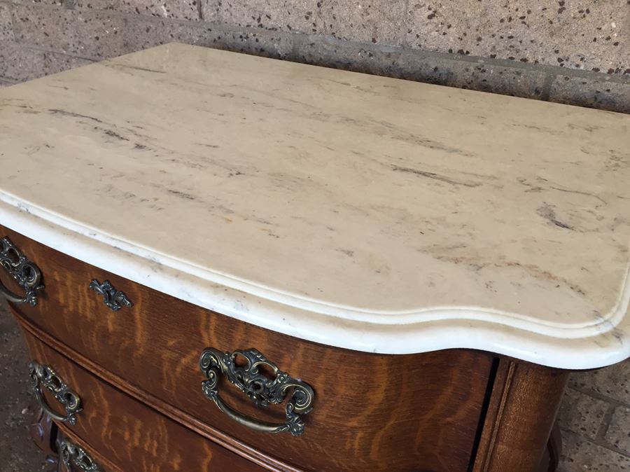 Pulaski Furniture Chest Of Drawers With Marble Top [Photo 9]