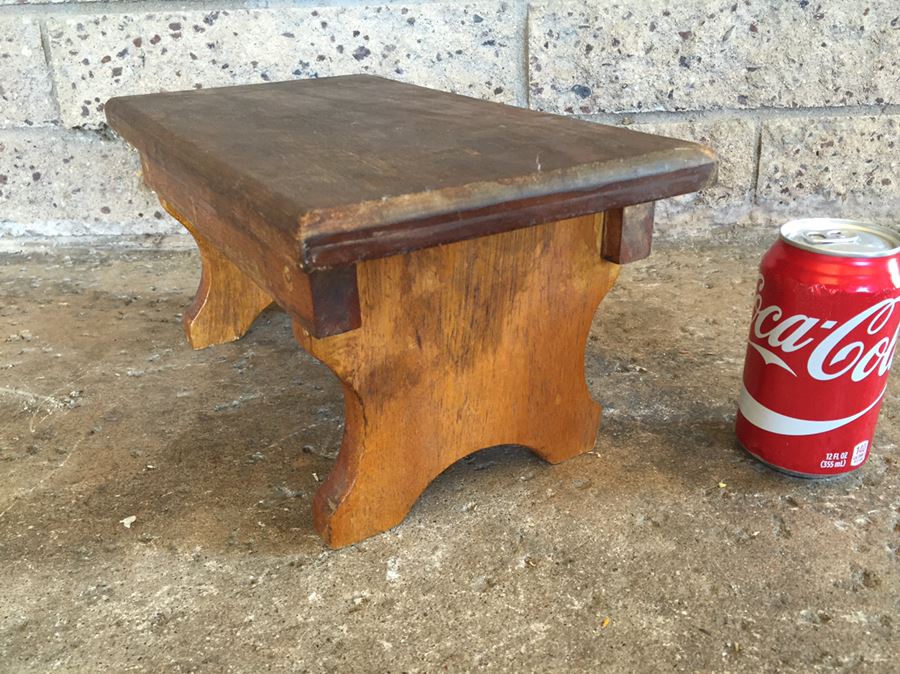 Vintage Wooden Step Stool [Photo 2]