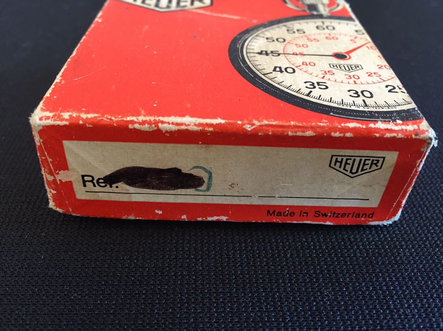 Vintage Heuer Stopwatch Jac  [Photo 4]