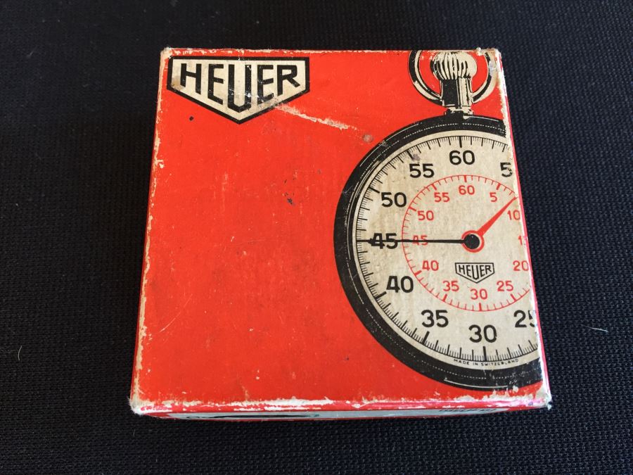 Vintage Heuer Stopwatch Jac  [Photo 1]