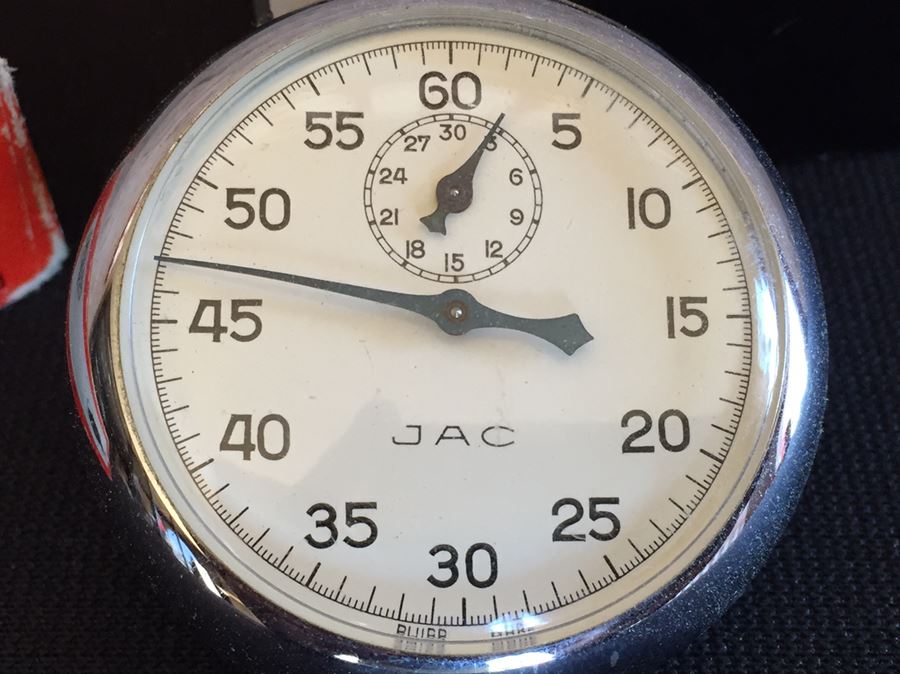 Vintage Heuer Stopwatch Jac  [Photo 5]