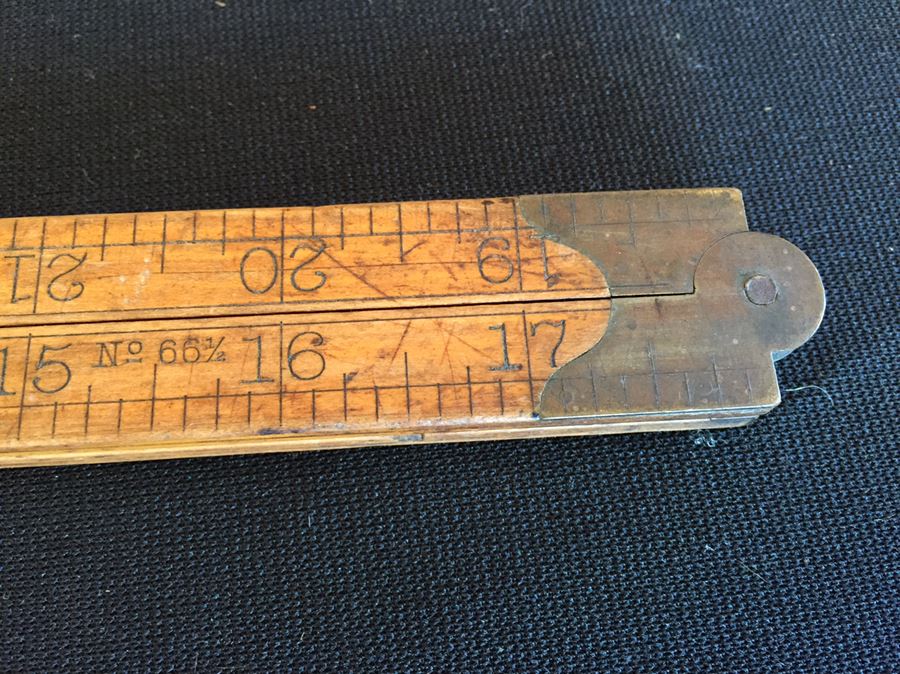 Vintage Stanley No 66 1/2 Folding Yard Stick [Photo 4]