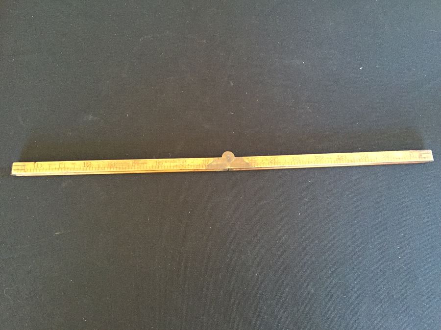 Vintage Stanley No 66 1/2 Folding Yard Stick [Photo 6]
