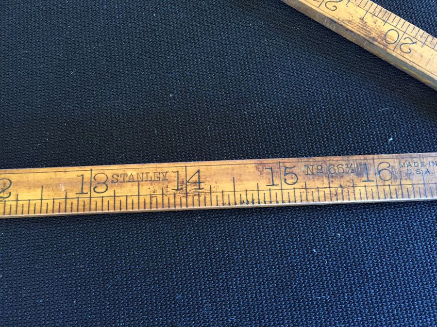 Vintage Stanley No 66 1/2 Folding Yard Stick [Photo 7]