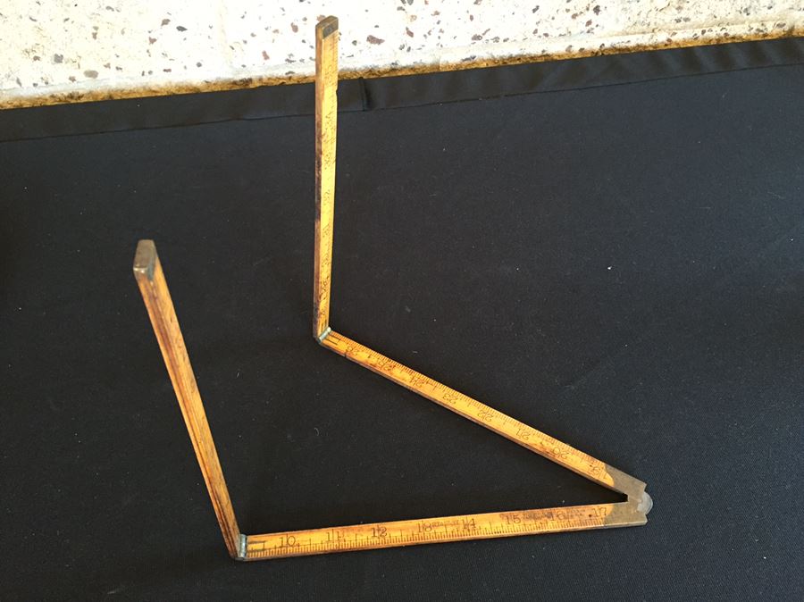 Vintage Stanley No 66 1/2 Folding Yard Stick [Photo 3]