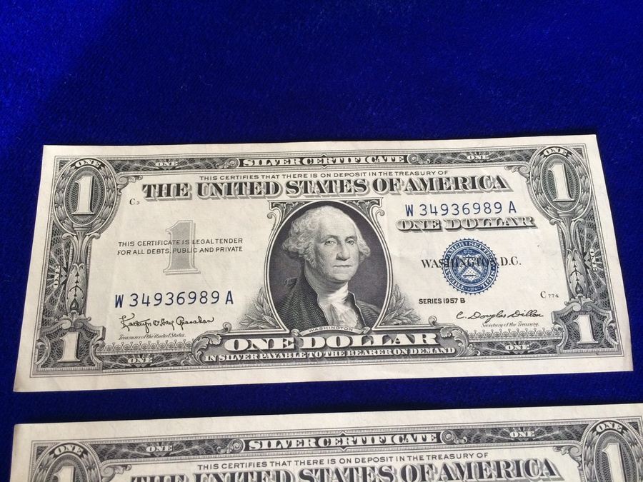 1957 B Silver Certificates [Photo 4]