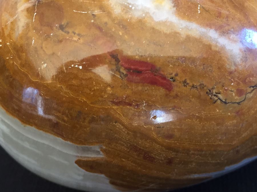 Beautiful Collection Of Marble Onyx Vases, Eggs, Cups And Candle Holders [Photo 5]