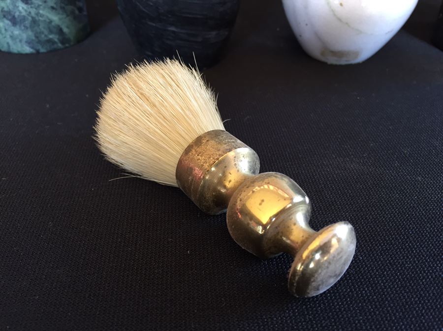 Collection Of Black And Green Marble Vases, Cups And Candle Holders [Photo 7]