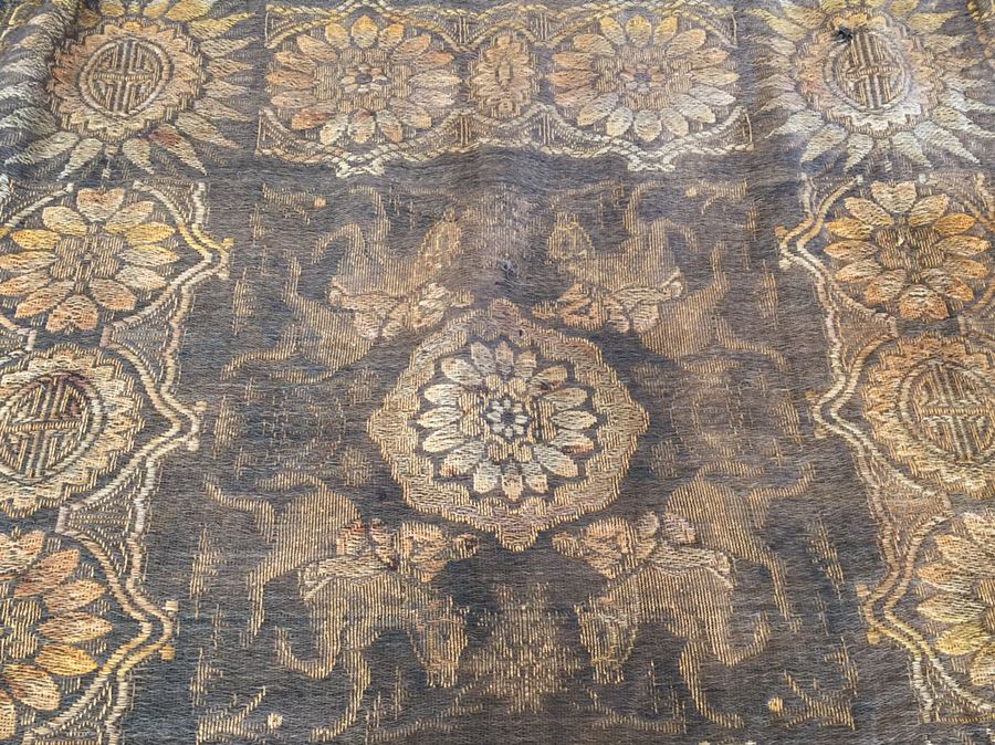 Old Tapestry With Gold And Black Tones [Photo 11]