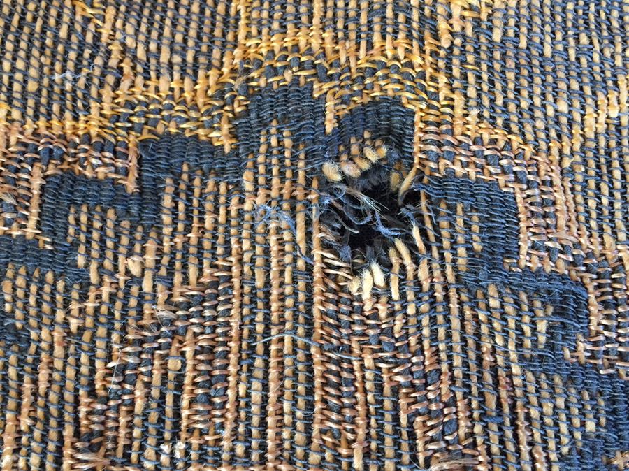 Old Tapestry With Gold And Black Tones [Photo 15]