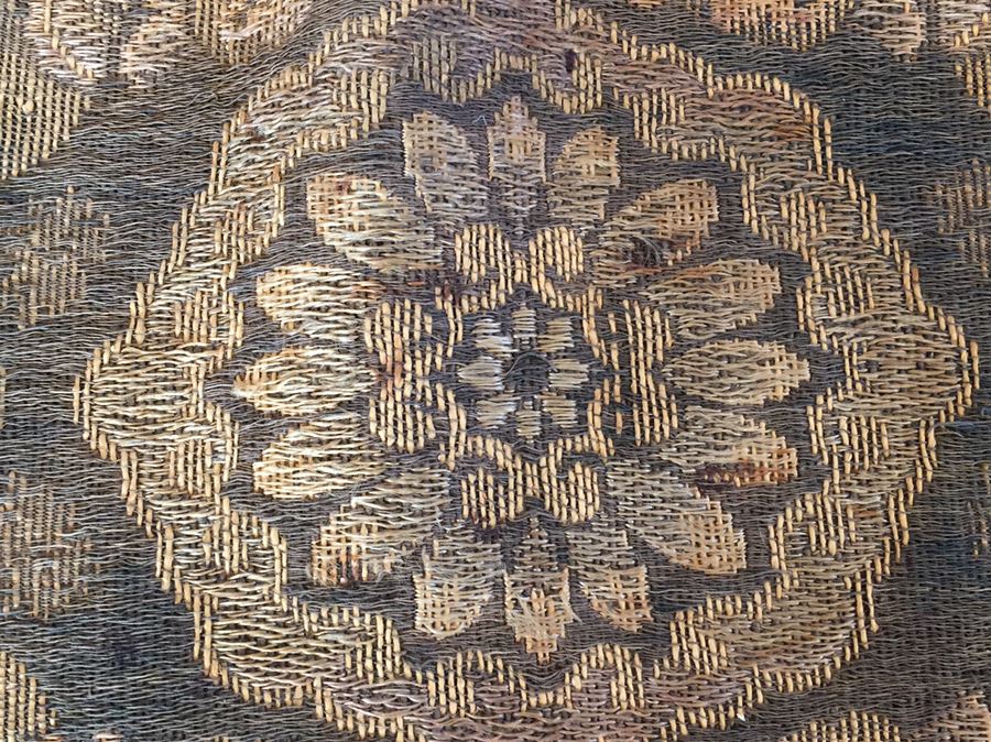 Old Tapestry With Gold And Black Tones [Photo 13]