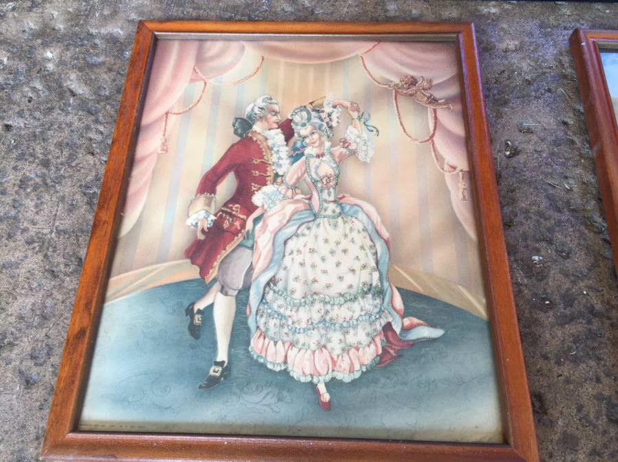 (5) Vintage Framed Prints [Photo 8]