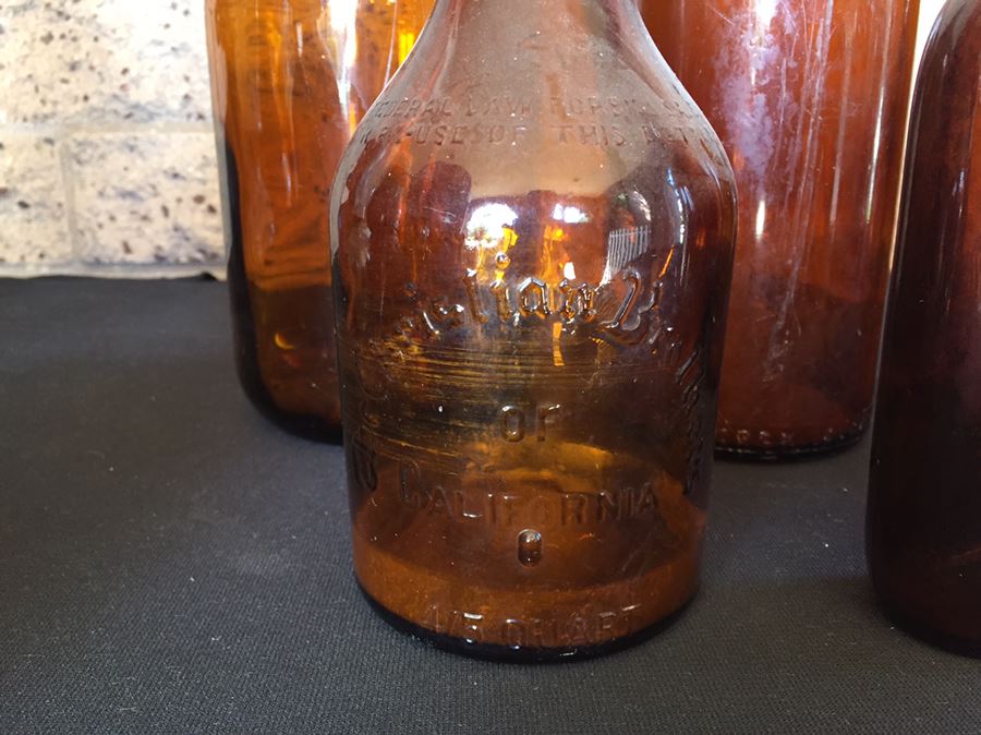 Vintage Amber Glass Collection [Photo 4]