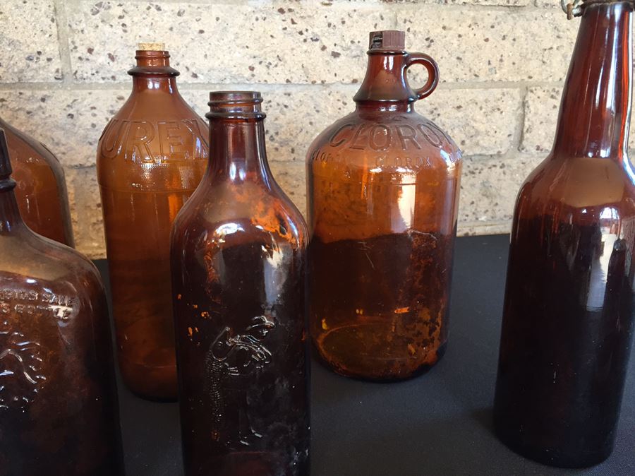 Vintage Amber Glass Collection [Photo 8]