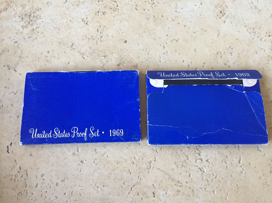 Two Complete United States Proof Coin Sets From 1969 [Photo 4]