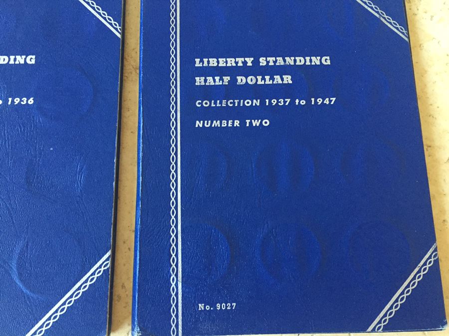41 Liberty Standing Half Dollar Coins With Books Melt Value $293 [Photo 5]
