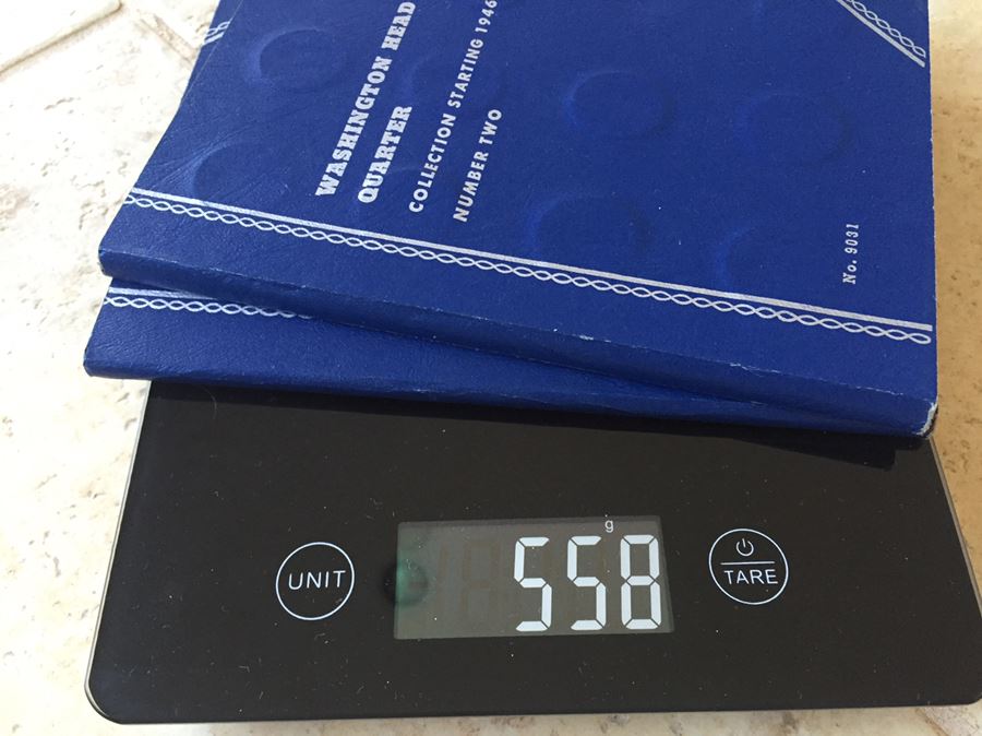 56 Washington Head Quarters Silver $200 Melt Value With Coin Books [Photo 8]