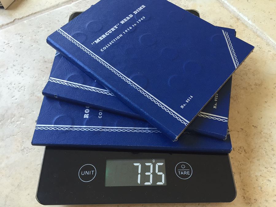 60 Mercury Head Dimes And 118 Roosevelt Dimes With Coin Books Silver $255 Melt Value [Photo 13]