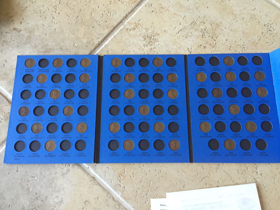 Huge Collection Of Lincoln Head Cents Pennies Steel Pennies Wheat Pennies With Coin Books And Change Purse [Photo 28]