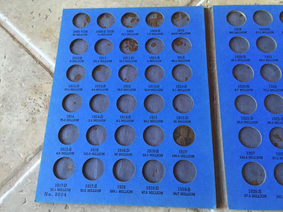 Huge Collection Of Lincoln Head Cents Pennies Steel Pennies Wheat Pennies With Coin Books And Change Purse [Photo 34]