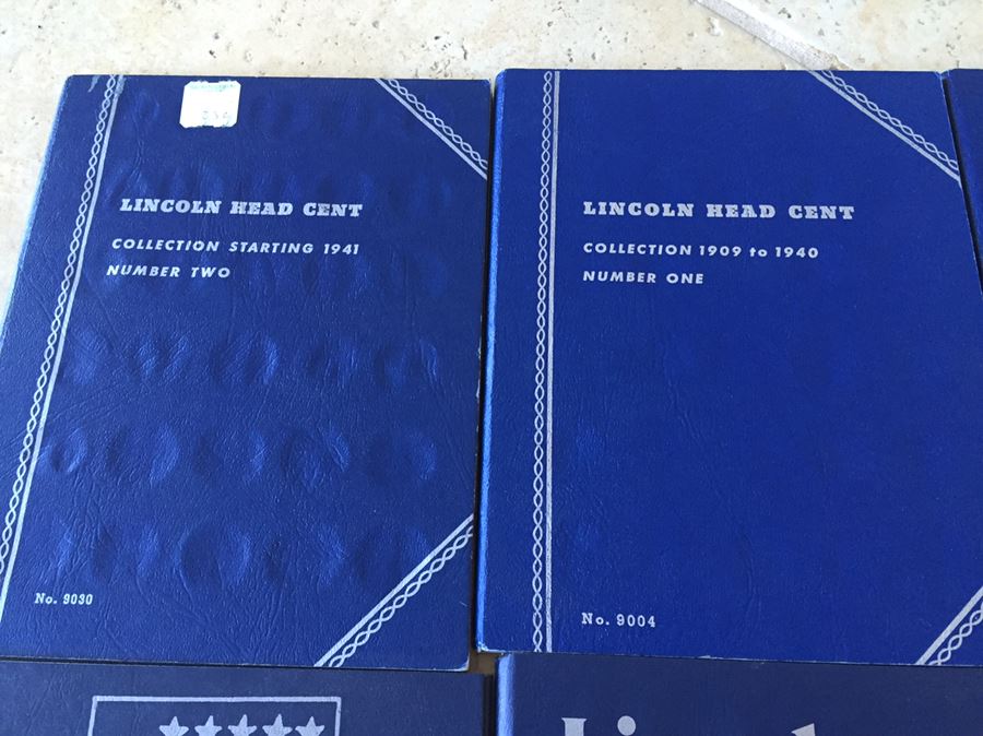 Huge Collection Of Lincoln Head Cents Pennies Steel Pennies Wheat Pennies With Coin Books And Change Purse [Photo 4]