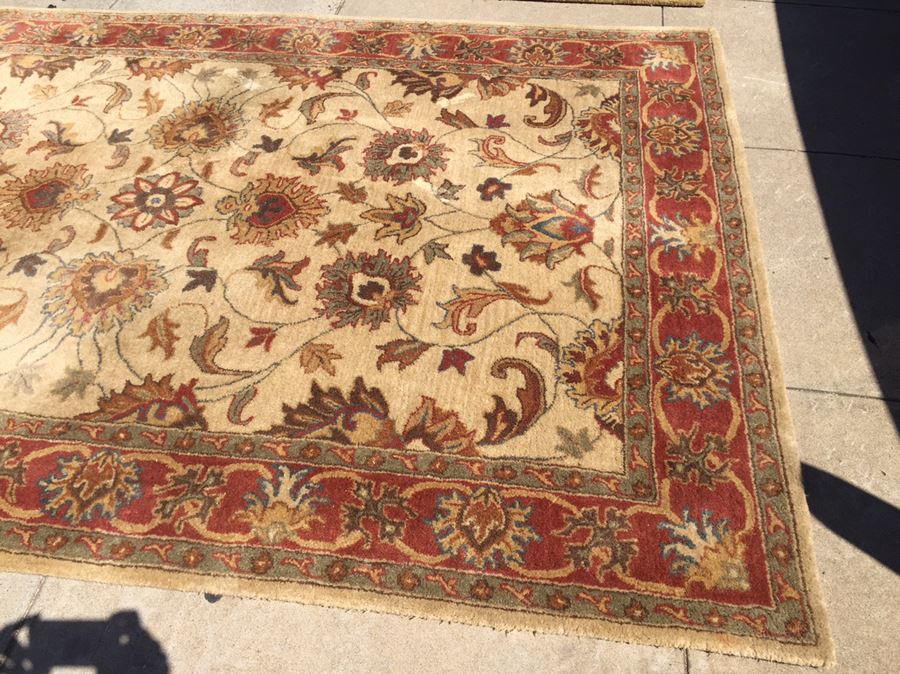 (3) Surya 100% Wool (2) 6' x 9' Area Rugs And (1) 4' x 6' Rug Made In India [Photo 4]
