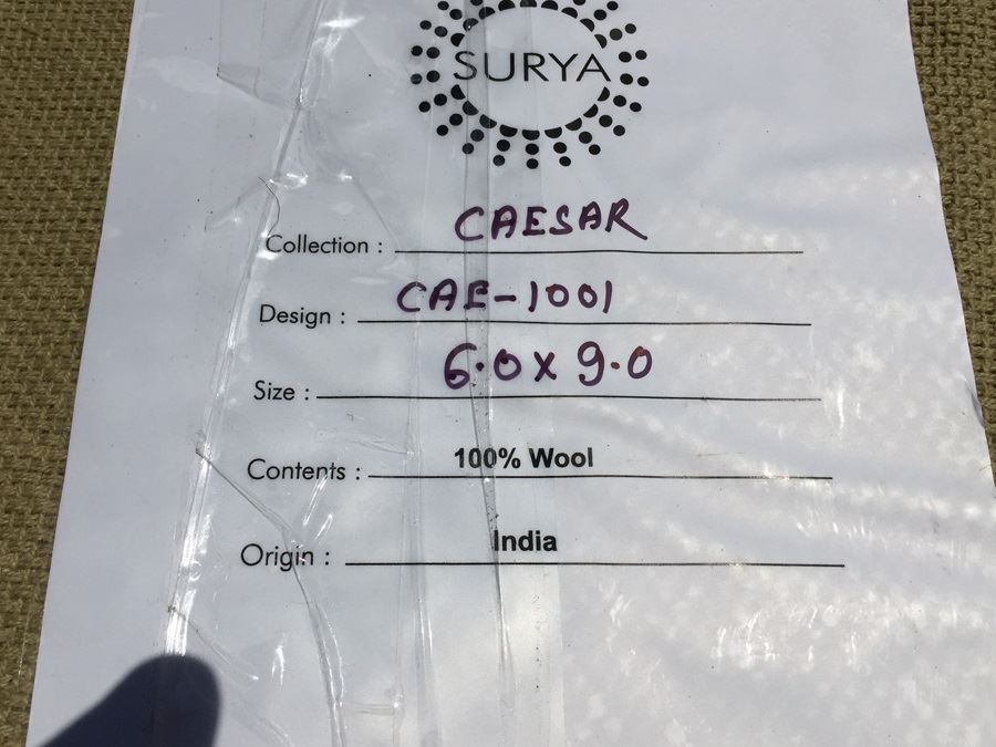 (3) Surya 100% Wool (2) 6' x 9' Area Rugs And (1) 4' x 6' Rug Made In India [Photo 3]