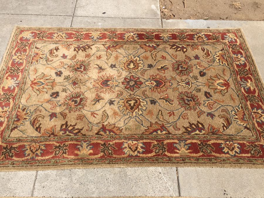 (3) Surya 100% Wool (2) 6' x 9' Area Rugs And (1) 4' x 6' Rug Made In India [Photo 2]