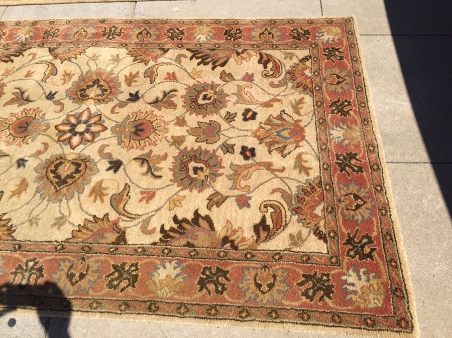 (2) Surya 100% Wool 6' x 9' Area Rug And 5' x 9' Area Rug Made In India [Photo 4]