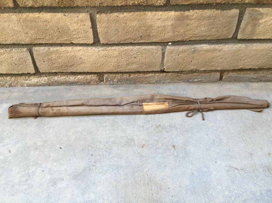 Vintage Split Bamboo Fishing Rod Arai Fishing Goods Asakusa, Tokyo, Japan Made In Occupied Japan Between 1947-1952 With Fishing Lures Flies And Case [Photo 26]