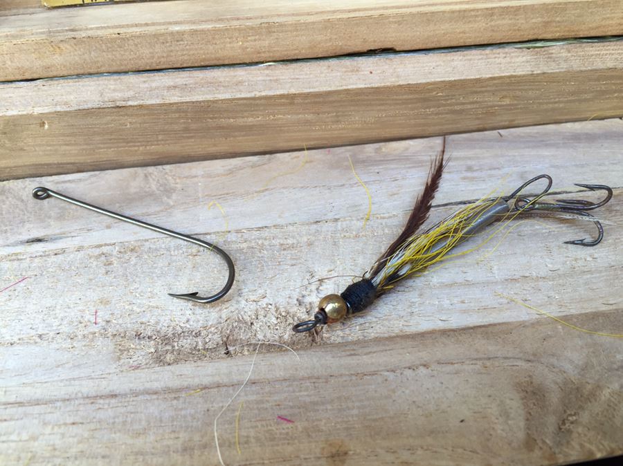 Vintage Split Bamboo Fishing Rod Arai Fishing Goods Asakusa, Tokyo, Japan Made In Occupied Japan Between 1947-1952 With Fishing Lures Flies And Case [Photo 15]