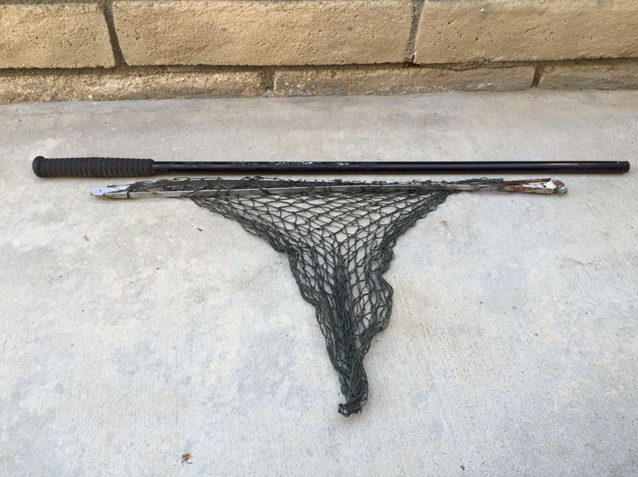 Vintage Hawco Net Ring And Handle Fishing Net [Photo 3]
