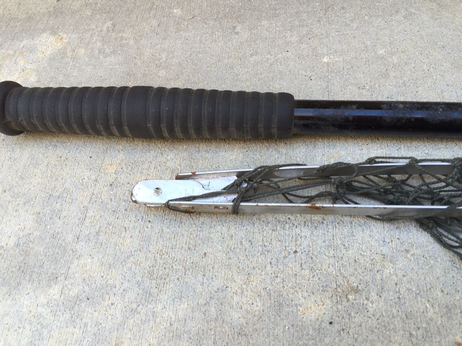 Vintage Hawco Net Ring And Handle Fishing Net [Photo 5]