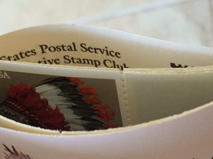 Large Collection Of Unused United States Postage Stamps Books Approximate Face Value $175+ [Photo 9]