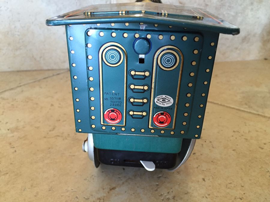 Mint Vintage 1960s Masudaya MODERN TOYS Japan BO Tin Toy Mystery Train Western Locomotive [Photo 6]