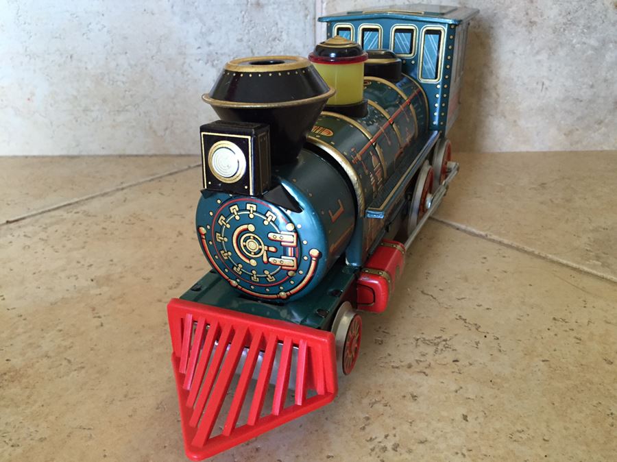 Mint Vintage 1960s Masudaya MODERN TOYS Japan BO Tin Toy Mystery Train ...