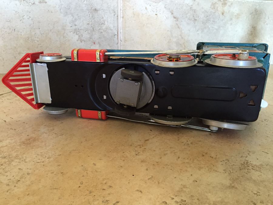 Mint Vintage 1960s Masudaya MODERN TOYS Japan BO Tin Toy Mystery Train Western Locomotive [Photo 12]