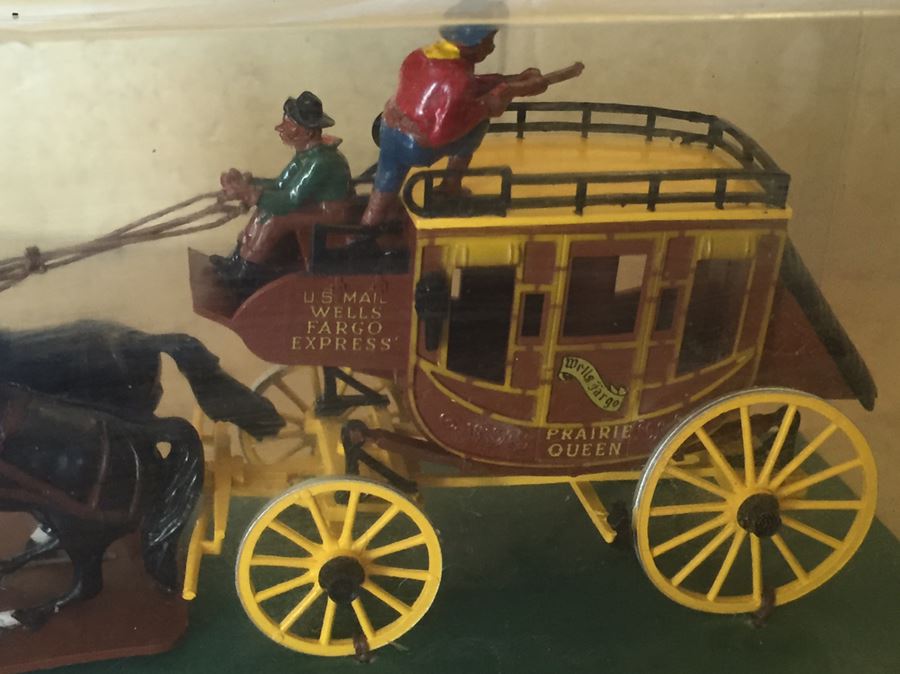 Vintage US Mail Wells Fargo Prairie Queen Model Toy New In Original Packaging [Photo 11]