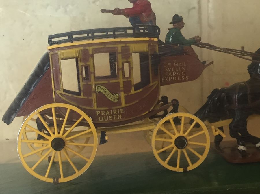 Vintage US Mail Wells Fargo Prairie Queen Model Toy New In Original Packaging [Photo 4]