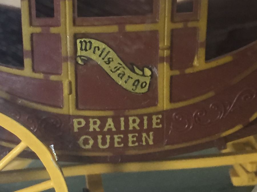 Vintage US Mail Wells Fargo Prairie Queen Model Toy New In Original Packaging [Photo 14]