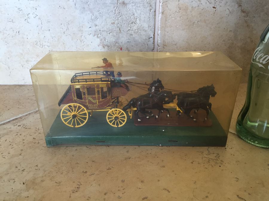 Vintage US Mail Wells Fargo Prairie Queen Model Toy New In Original Packaging