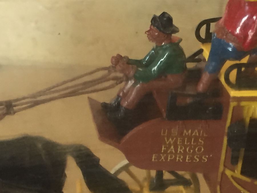 Vintage US Mail Wells Fargo Prairie Queen Model Toy New In Original Packaging [Photo 8]