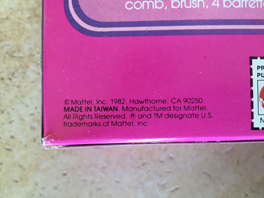 Barbie Twirly Curls Mattel 5723 New In Box Vintage 1982 [Photo 6]