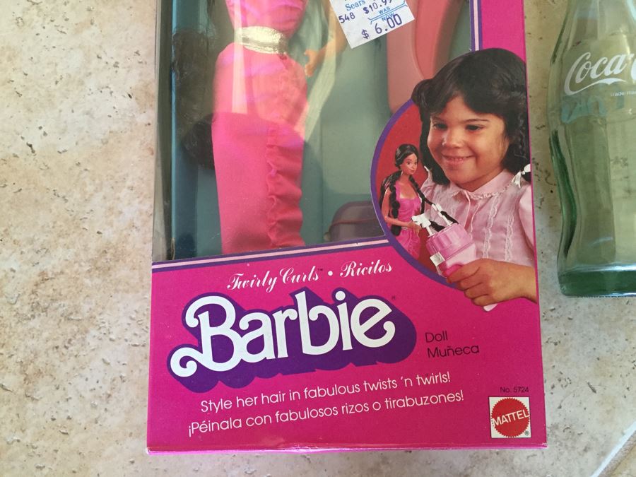 Barbie Twirly Curls Mattel 5724 New In Box Vintage 1982