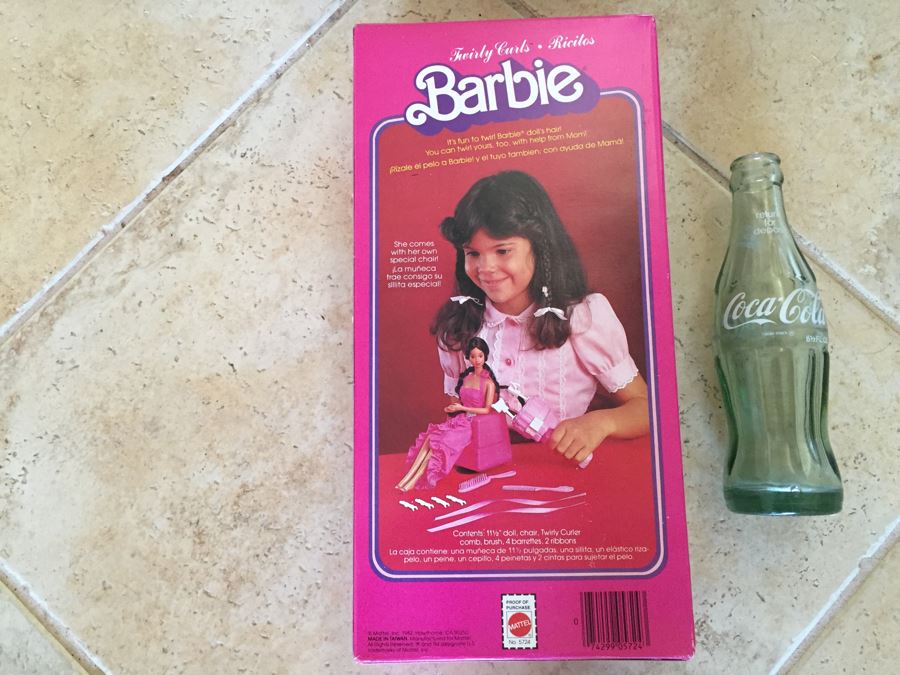 Barbie Twirly Curls Mattel 5724 New In Box Vintage 1982 [Photo 2]