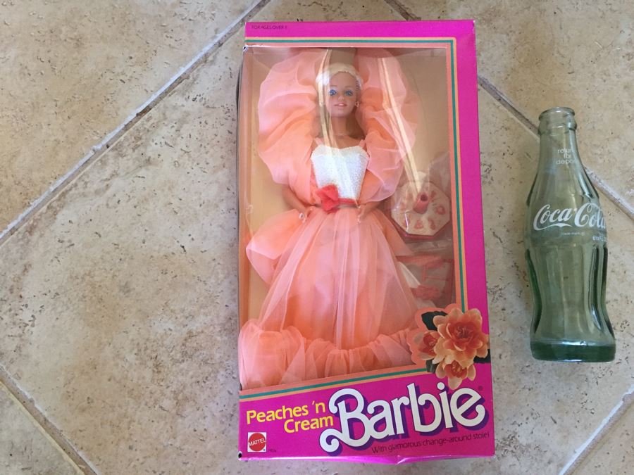 Barbie Peachs 'n Cream Mattel 7926 New In Box Vintage 1984